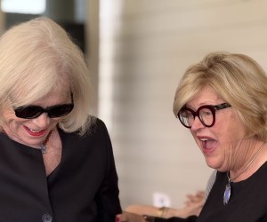 Andrea Van de Kamp and Nina Winterbottom share a laugh