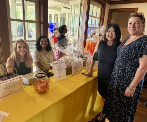 Angel Volunteers, Cami Ward, Paulina Andujo, RN, Lisa Fujimoto, PA and Julie Anderson, RN
