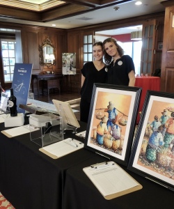 Pauline-Hess-and-Molly-Anderson-at-the-silent-auction