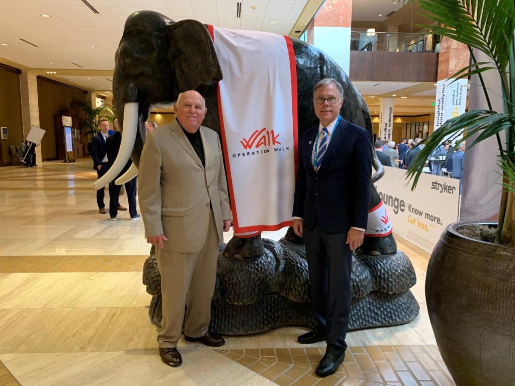 Dr. John Callaghan & the late Dr. Larry Dorr