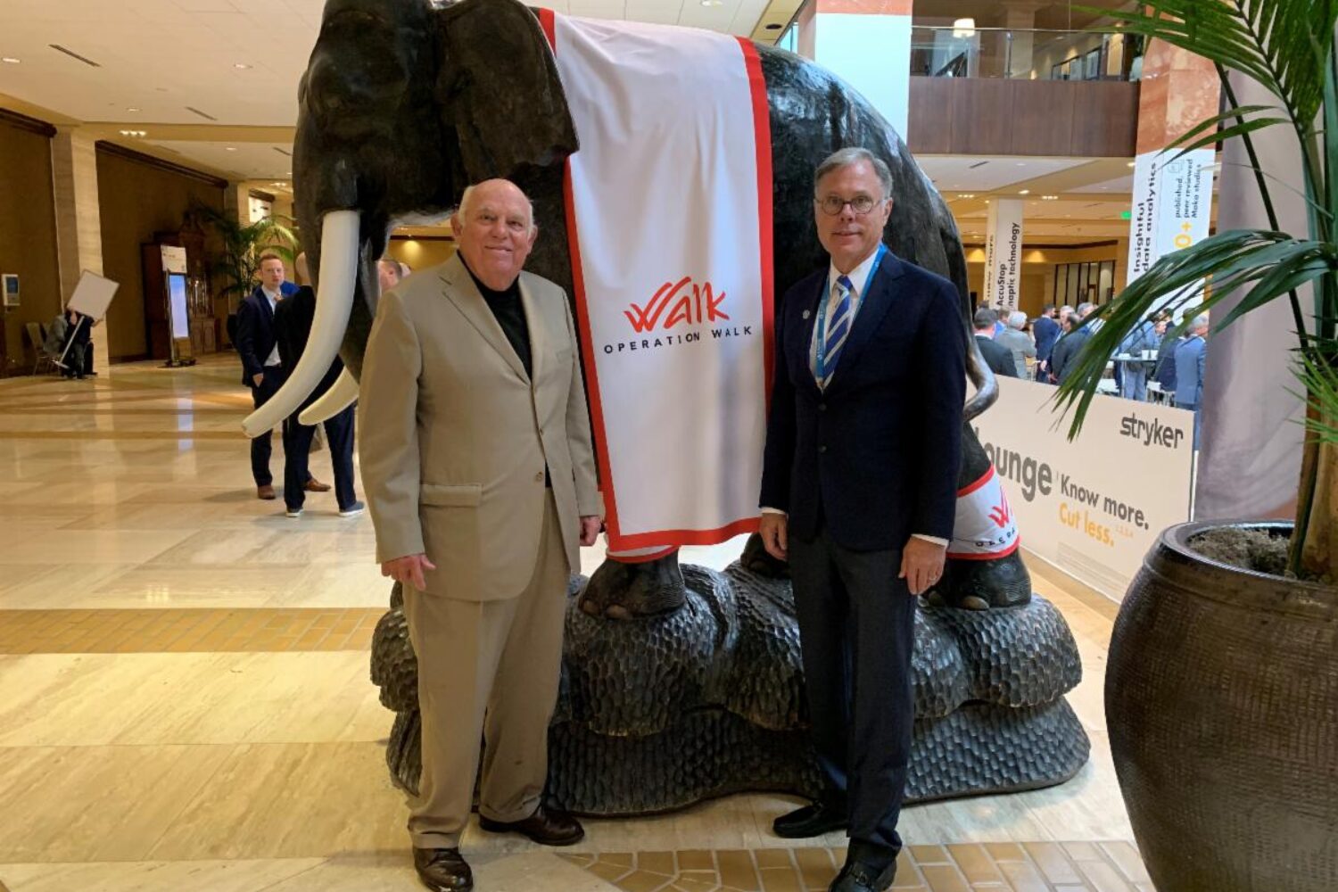 Dr. John Callaghan & the late Dr. Larry Dorr