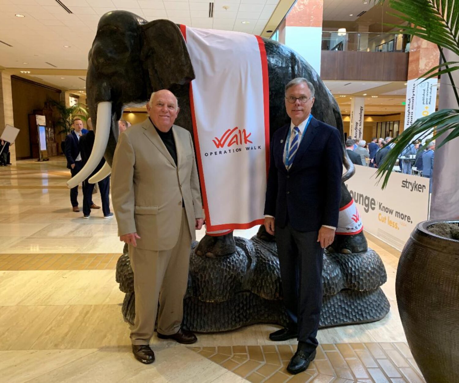 Dr. John Callaghan & the late Dr. Larry Dorr