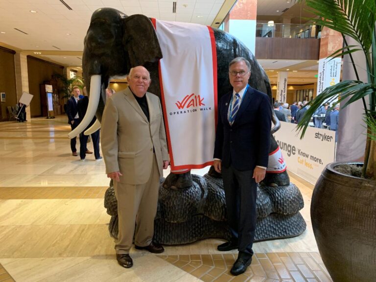 Dr. John Callaghan & the late Dr. Larry Dorr