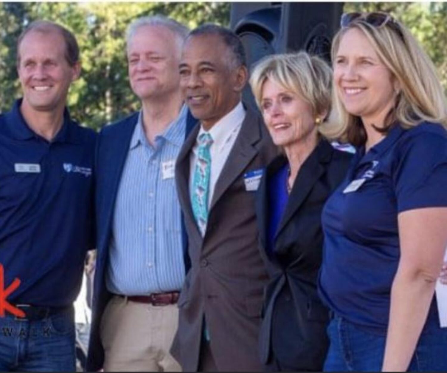 Mike, Marilyn Dorr, and Dr. William Long received a grant from the Berns Team this past November