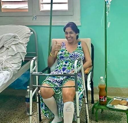 Viviana in 2022 after bilateral hip surgery