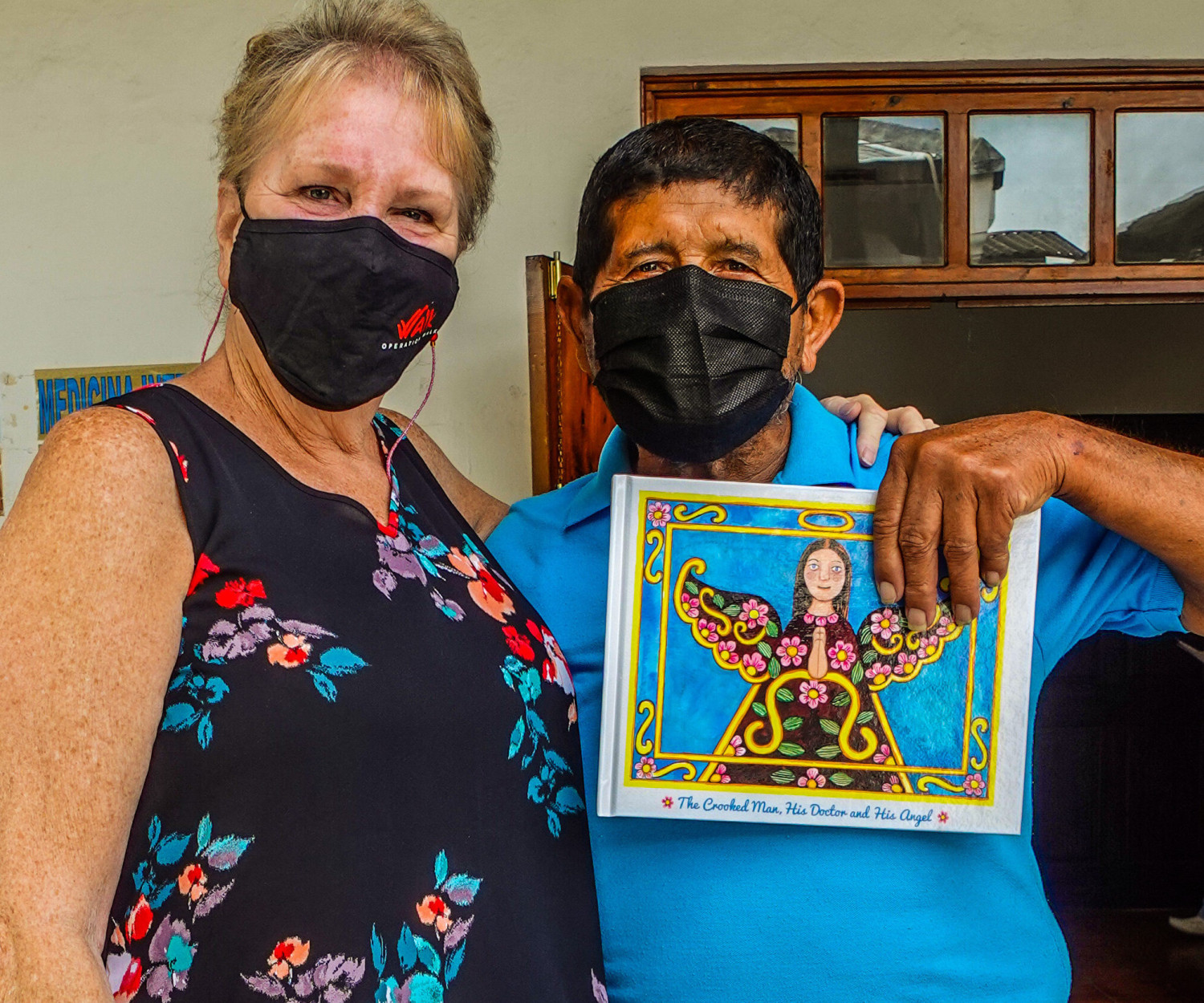 Jeri with former patient Rogelio