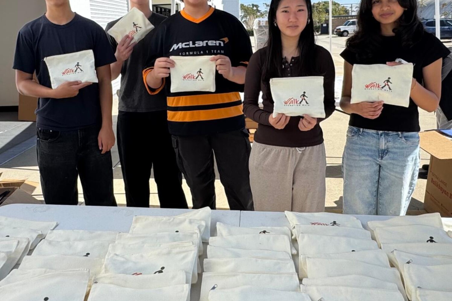 WNS alumni; Ethan Chang, Dylan Daniels, Alex Melendez, Madison Yamaguchi and Haley Ahir