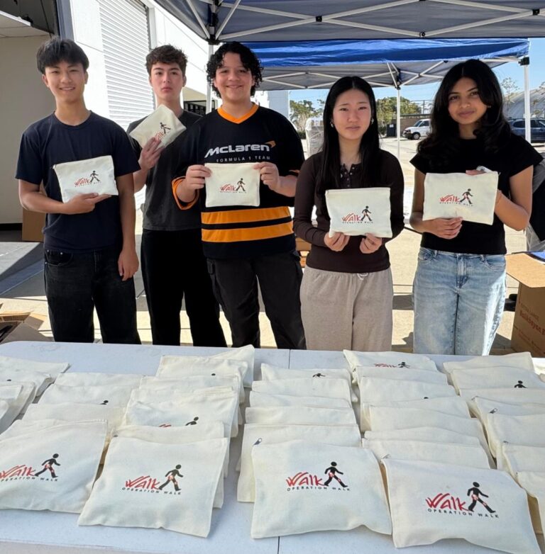 WNS alumni; Ethan Chang, Dylan Daniels, Alex Melendez, Madison Yamaguchi and Haley Ahir