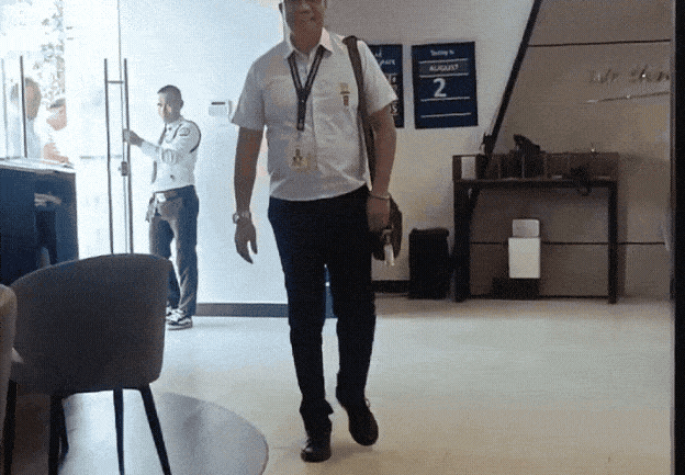 Edwin returing to work a month after surgery
